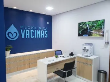Ambiente da Mediclínica Vacinas Taubaté