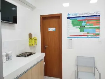 Ambiente da Mediclínica Vacinas Taubaté