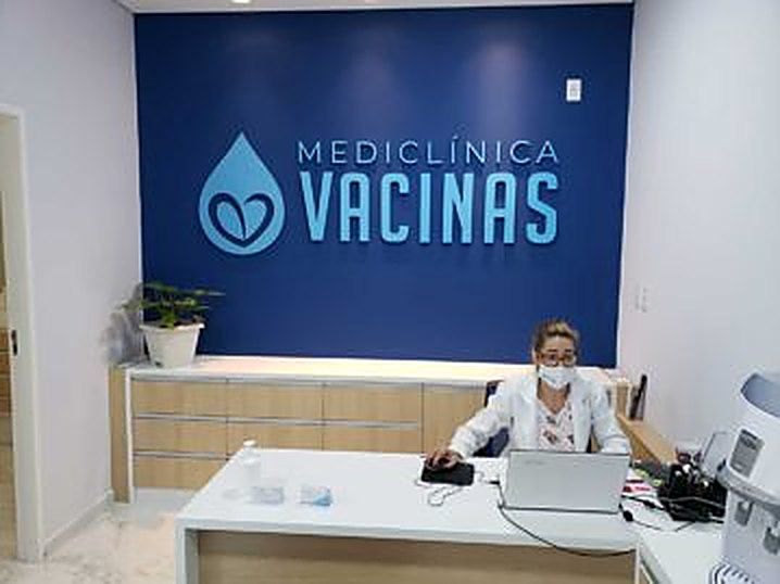 Recepção da Mediclínica Vacinas em Taubaté