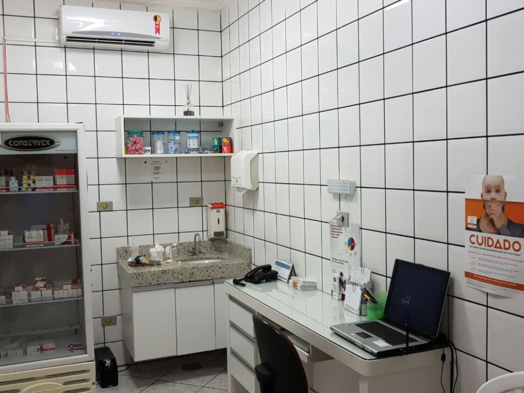 Ambiente da Mediclínica Vacinas Pindamonhangaba
